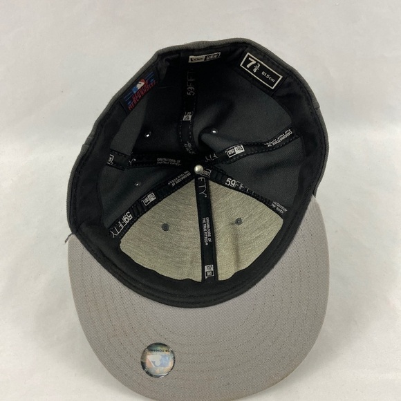 Gray Saint Louis Cardinals 7 3/4  Fitted Cap Hat - Picture 5 of 9